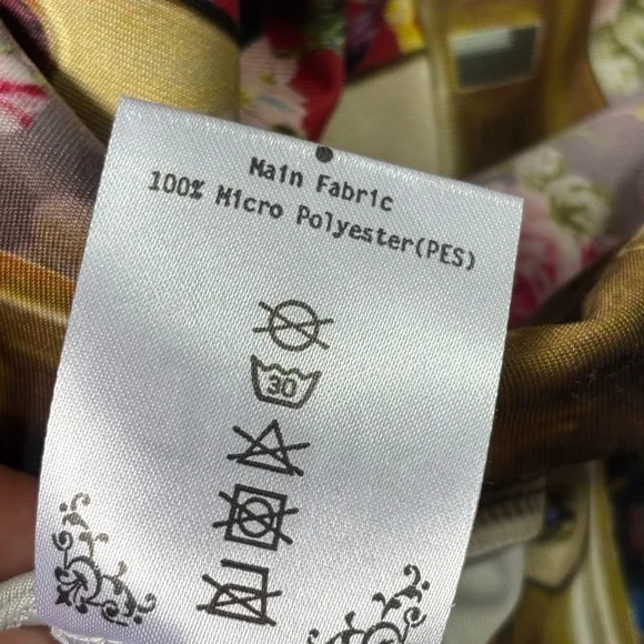 NWT IPGN Women’s Flare Pants Colorful Luxury Material Embellished/Crystals Boho - Picture 10 of 13